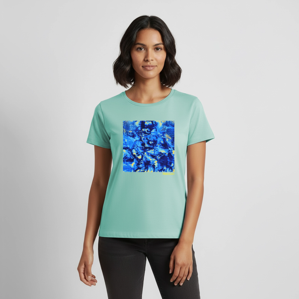 Frauen Premium T-Shirt "Nexus" - Mint 