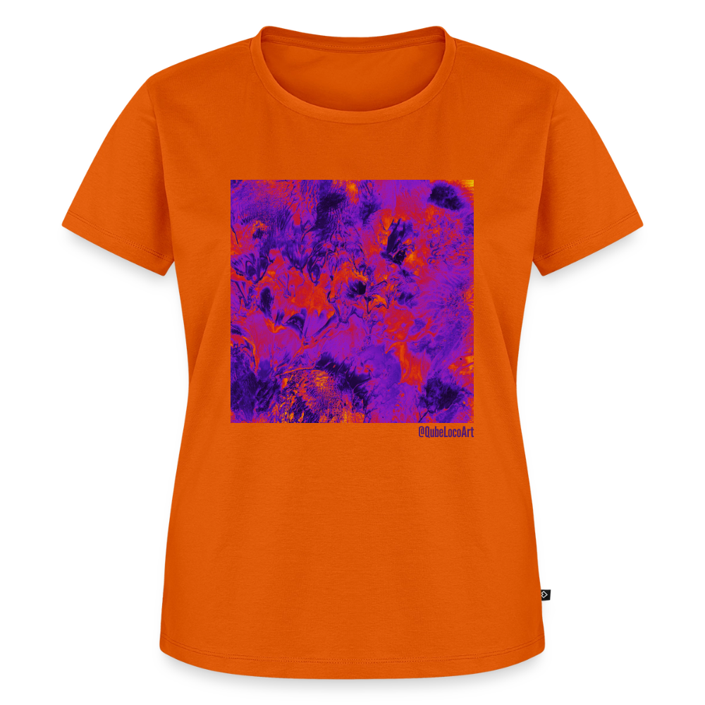 Frauen Premium T-Shirt "Ignis" - Orange 