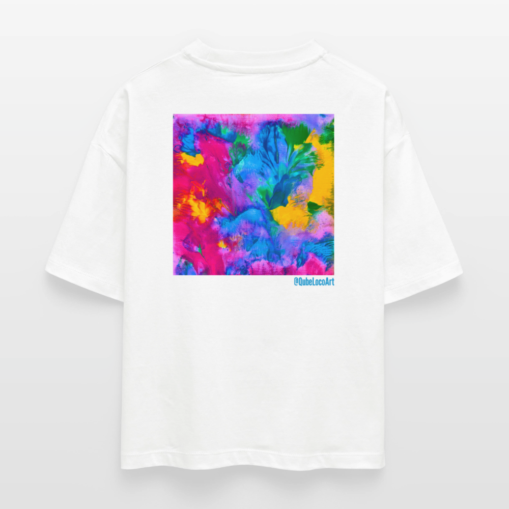Stanley/Stella Frauen Boxy Bio-T-Shirt  | Design No. 4 - Weiß