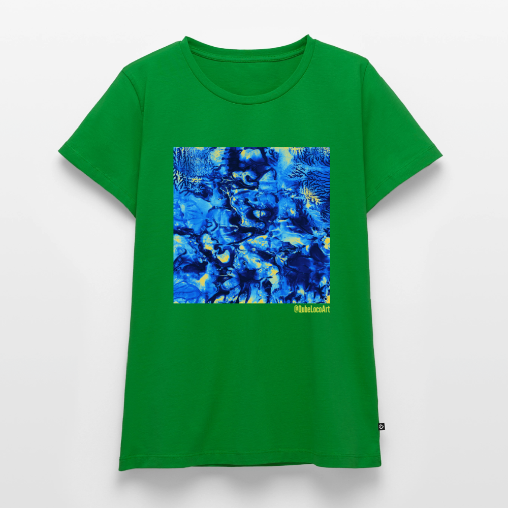Frauen Premium T-Shirt "Nexus" - Grün