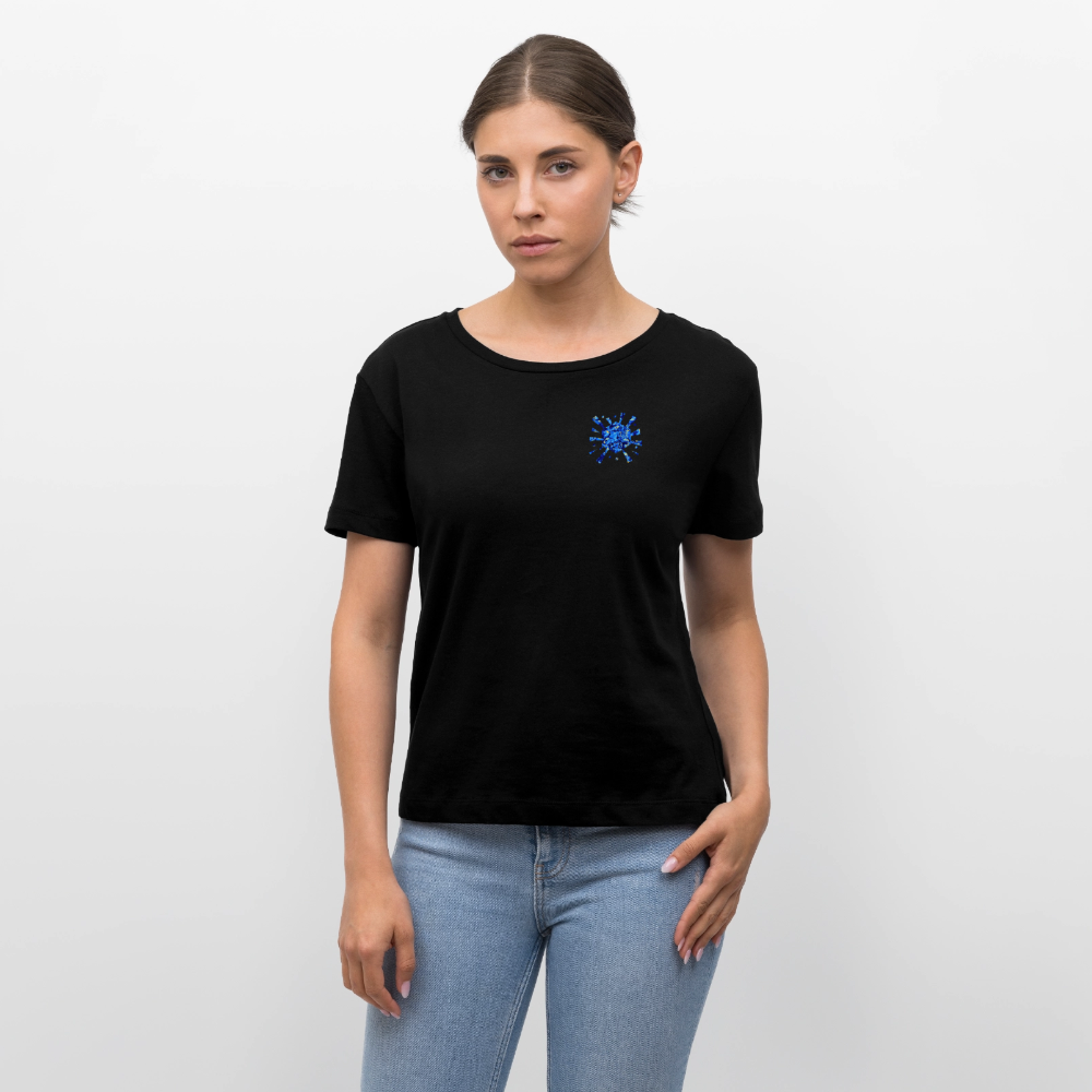 Stanley/Stella Relaxed Rundhals Frauen Bio-T-Shirt | No. 3 - Schwarz