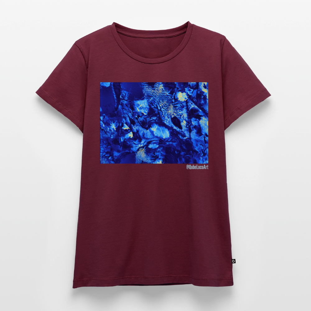 Frauen Premium T-Shirt "Lumina" - Burgunderrot