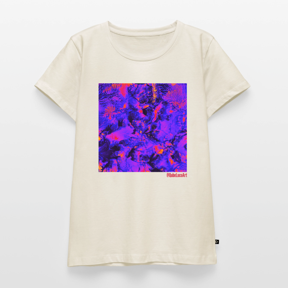 Frauen Premium T-Shirt "Tropica" - Naturweiß