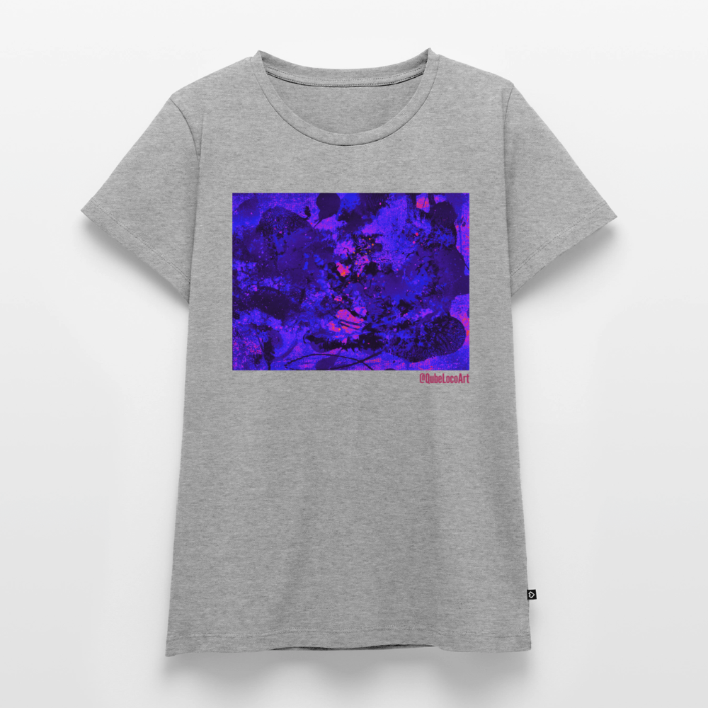Frauen Premium T-Shirt "Nympha" - Grau meliert