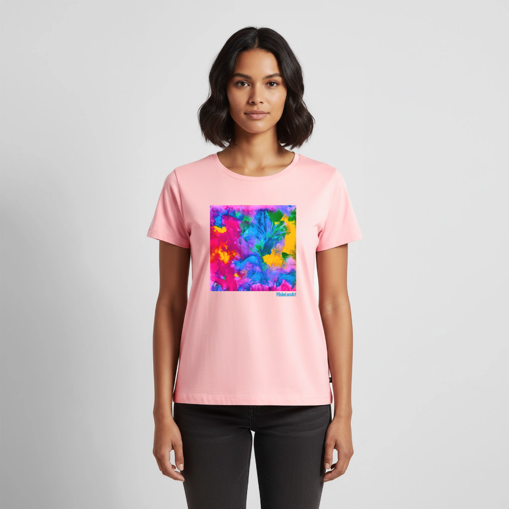 Frauen Premium T-Shirt "Prisma" - Rosa