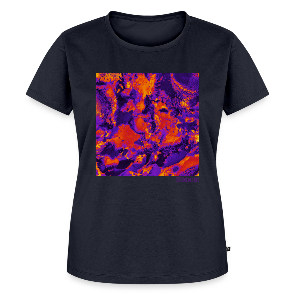 Frauen Premium T-Shirt "Therma" - Navy