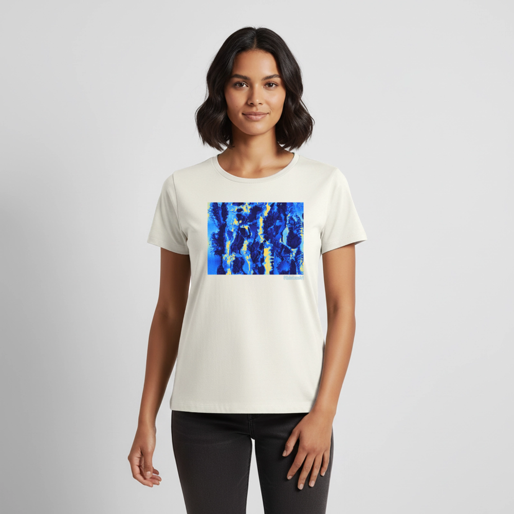 Frauen Premium T-Shirt "Electra" - Naturweiß