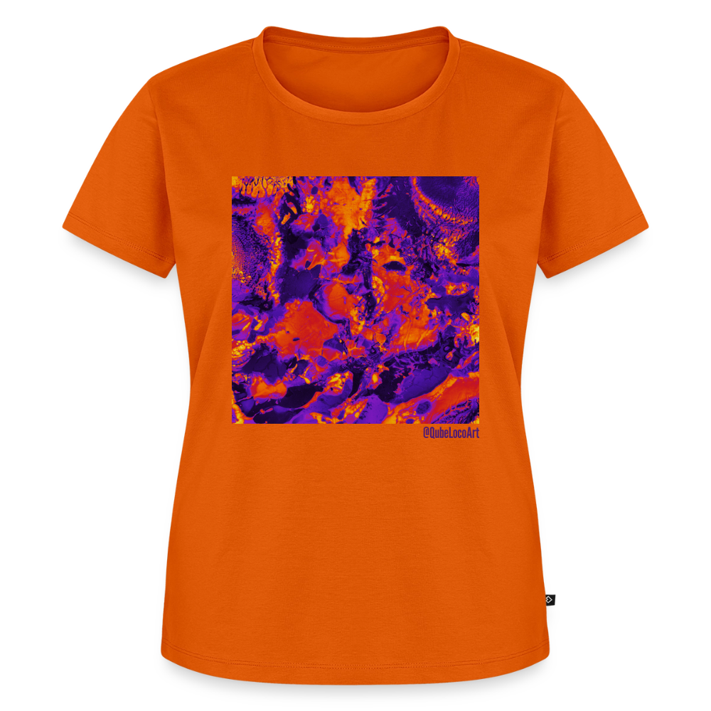 Frauen Premium T-Shirt "Therma" - Orange 