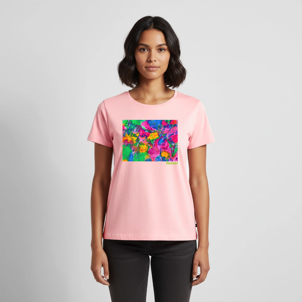 Frauen Premium T-Shirt "Chroma" - Rosa