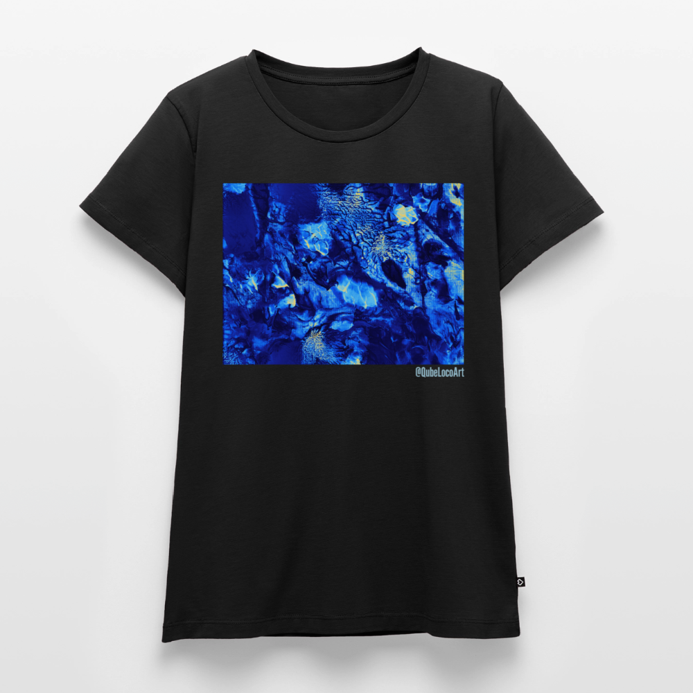 Frauen Premium T-Shirt "Lumina" - Schwarz