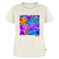 Frauen Premium T-Shirt "Lotus" - Naturweiß