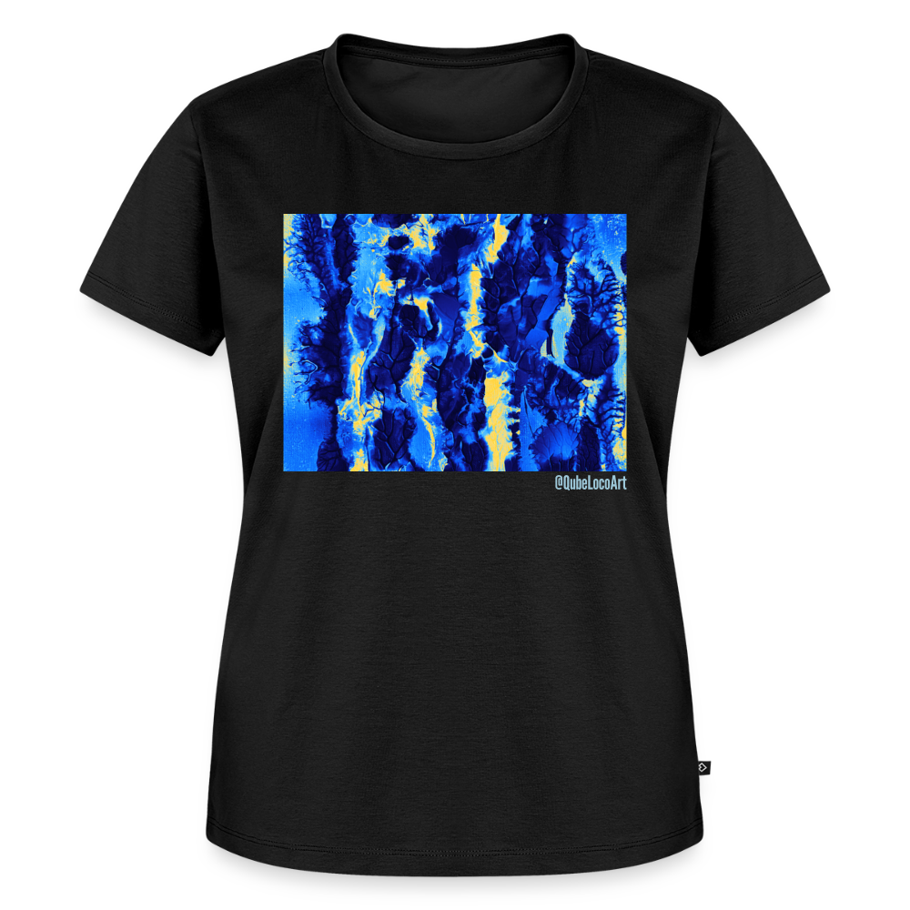 Frauen Premium T-Shirt "Electra" - Schwarz