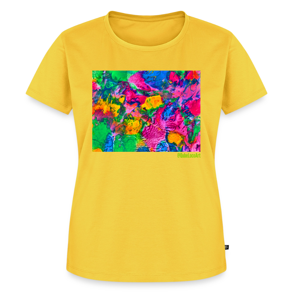Frauen Premium T-Shirt "Chroma" - Sonnengelb