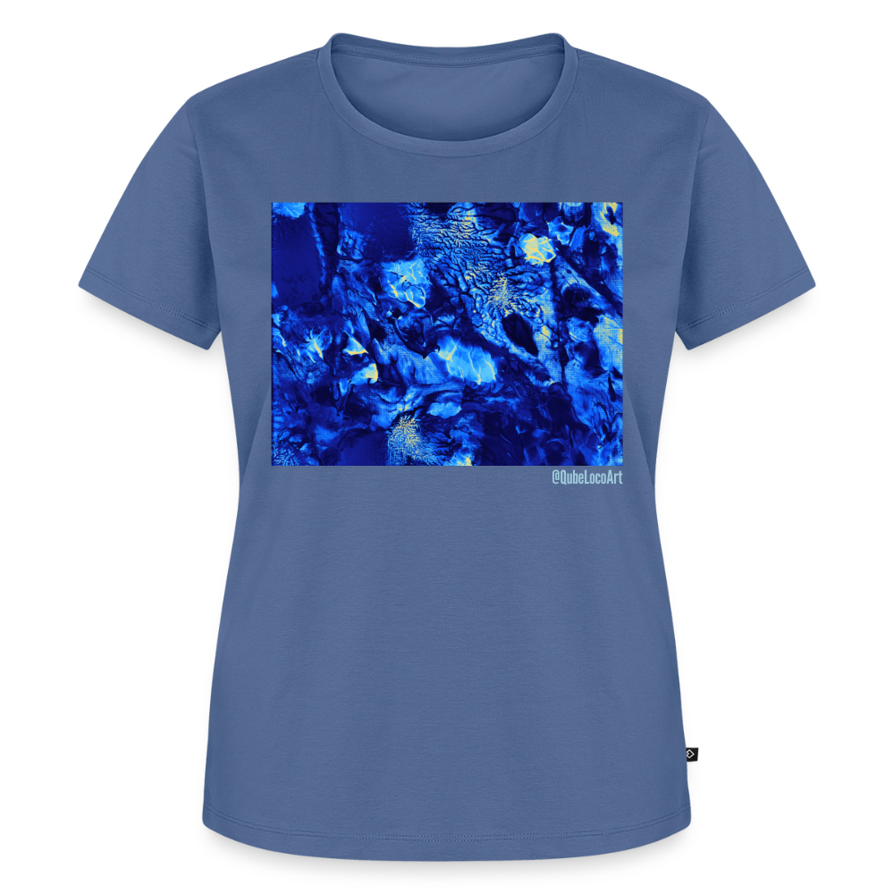 Frauen Premium T-Shirt "Lumina" - Taubenblau