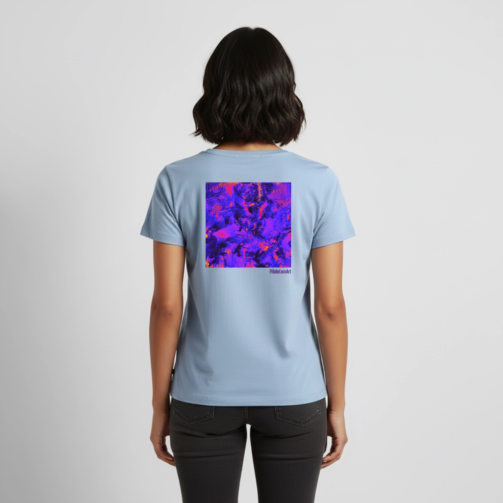 Frauen Premium T-Shirt | Design No. 2 - Hellblau
