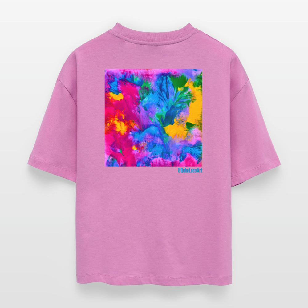 Stanley/Stella Frauen Boxy Bio-T-Shirt  | Design No. 4 - Pink