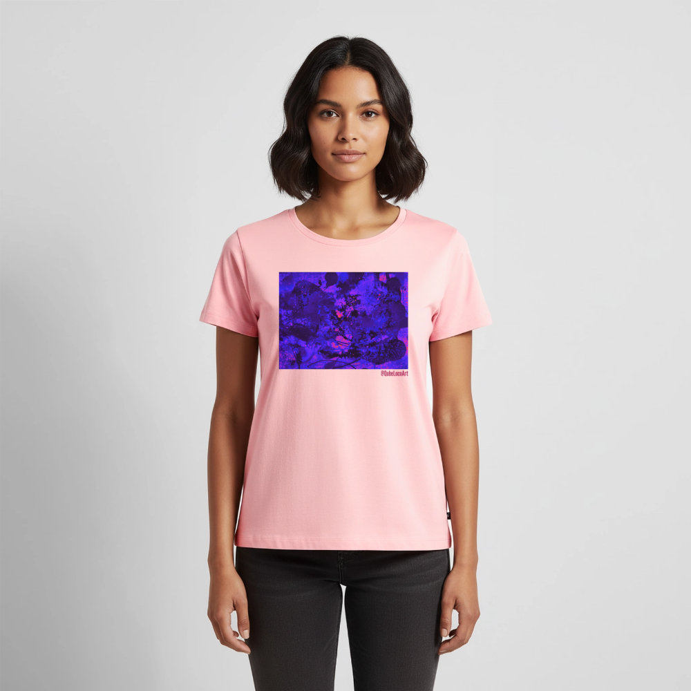 Frauen Premium T-Shirt "Nympha" - Rosa