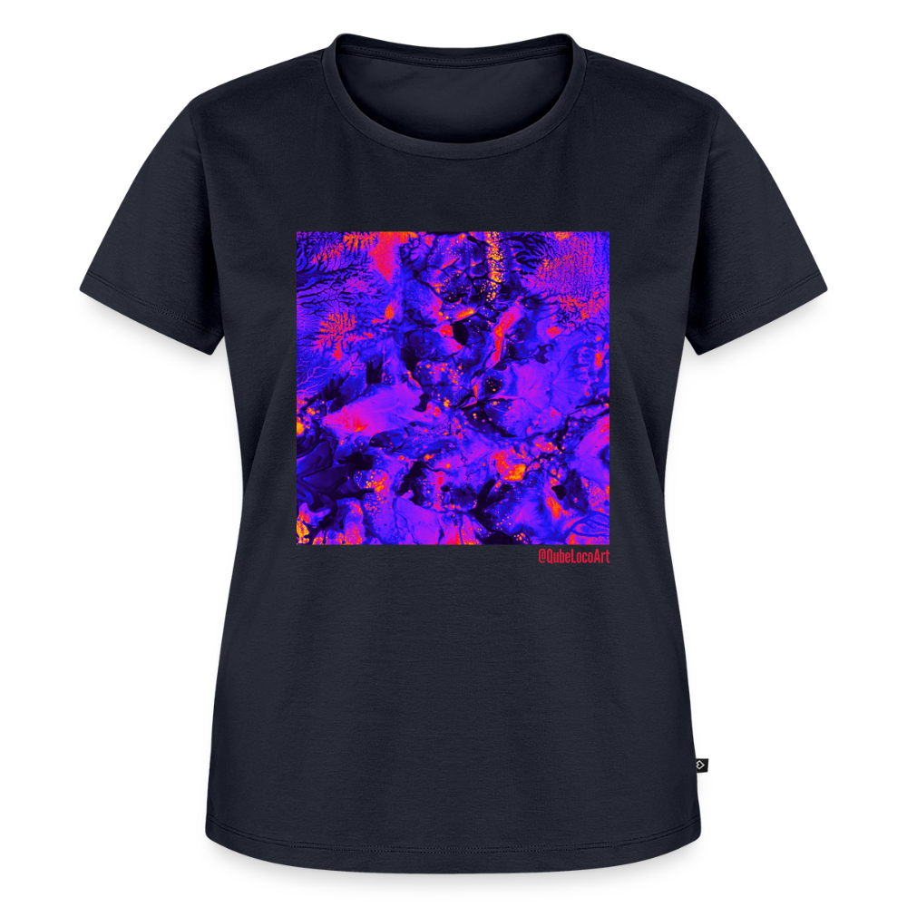 Frauen Premium T-Shirt "Tropica" - Navy