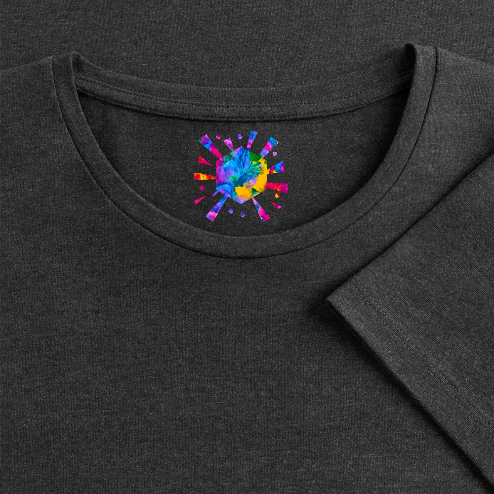 Frauen Premium T-Shirt "Prisma" - Anthrazit meliert