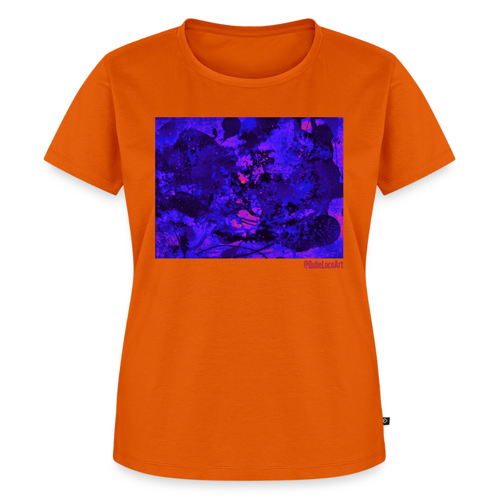 Frauen Premium T-Shirt "Nympha" - Orange 