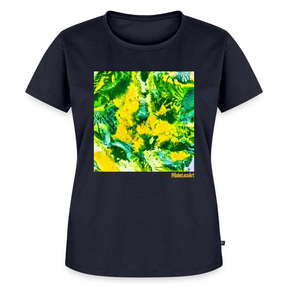 Frauen Premium T-Shirt "Silva" - Navy