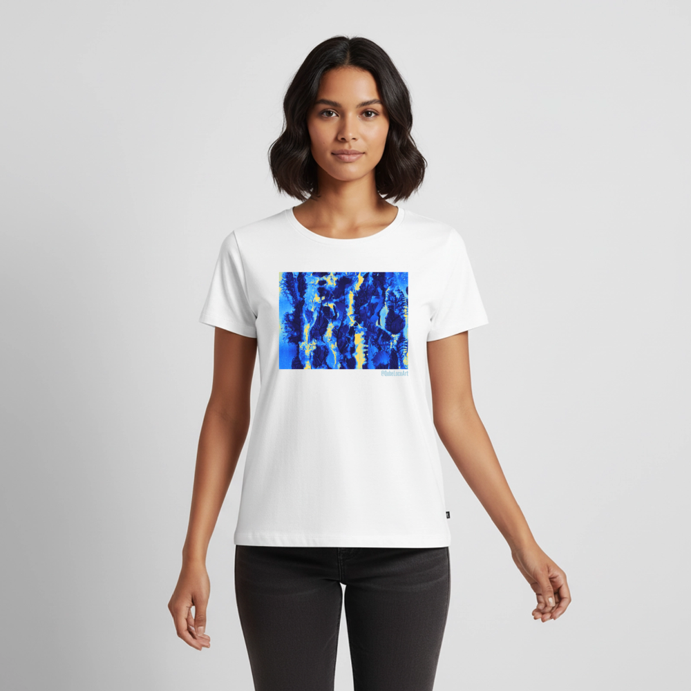 Frauen Premium T-Shirt "Electra" - Weiß