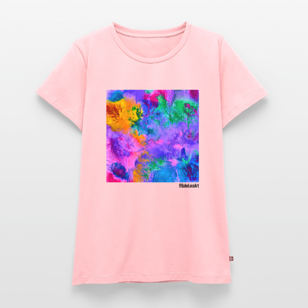 Frauen Premium T-Shirt "Lotus" - Rosa