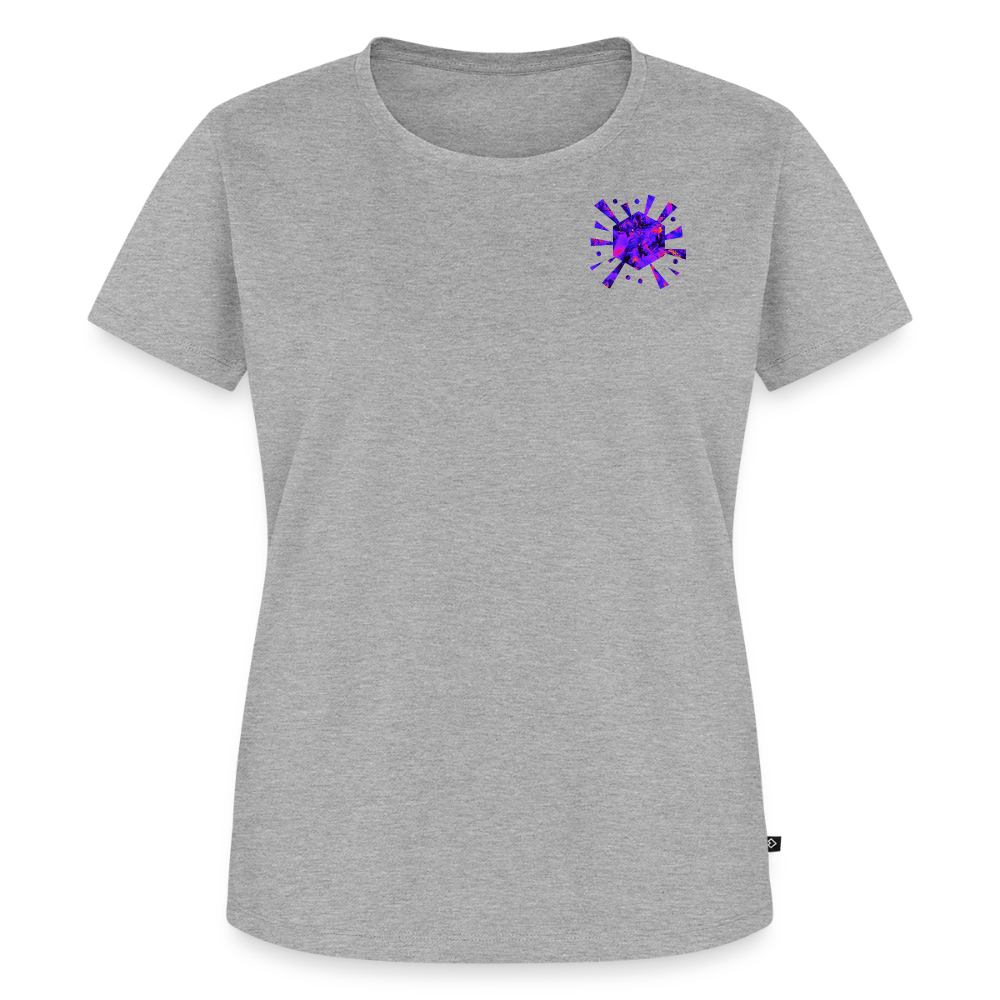 Frauen Premium T-Shirt | Design No. 2 - Grau meliert