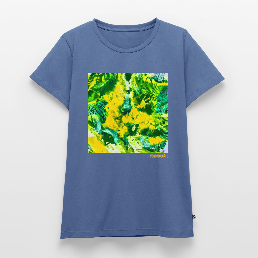 Frauen Premium T-Shirt "Silva" - Taubenblau