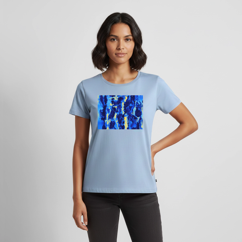 Frauen Premium T-Shirt "Electra" - Hellblau