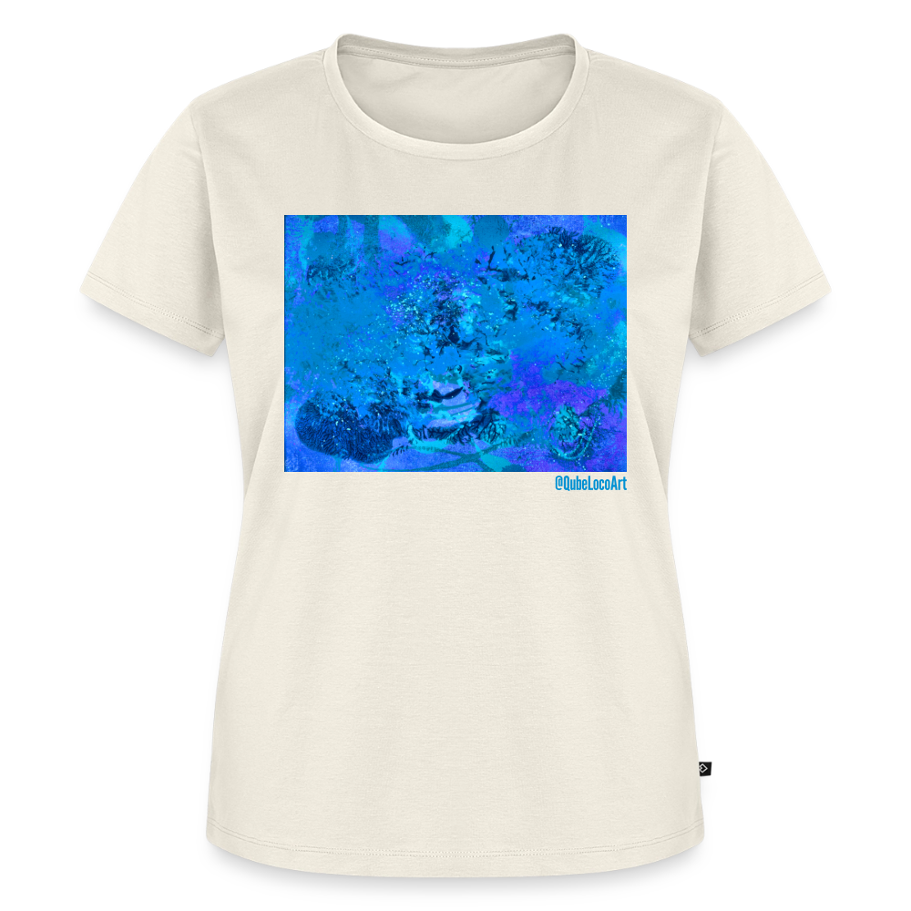 Frauen Premium T-Shirt "Ozeana" - Naturweiß