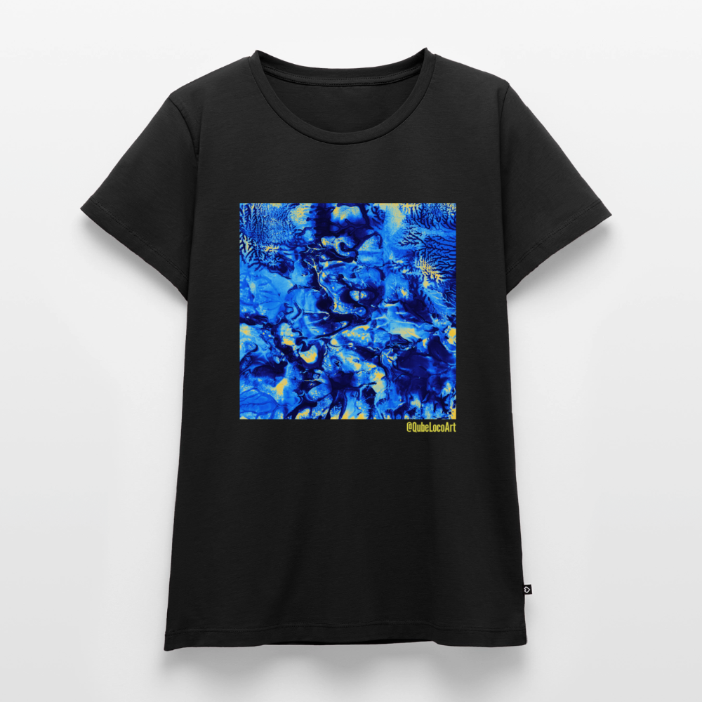 Frauen Premium T-Shirt "Nexus" - Schwarz