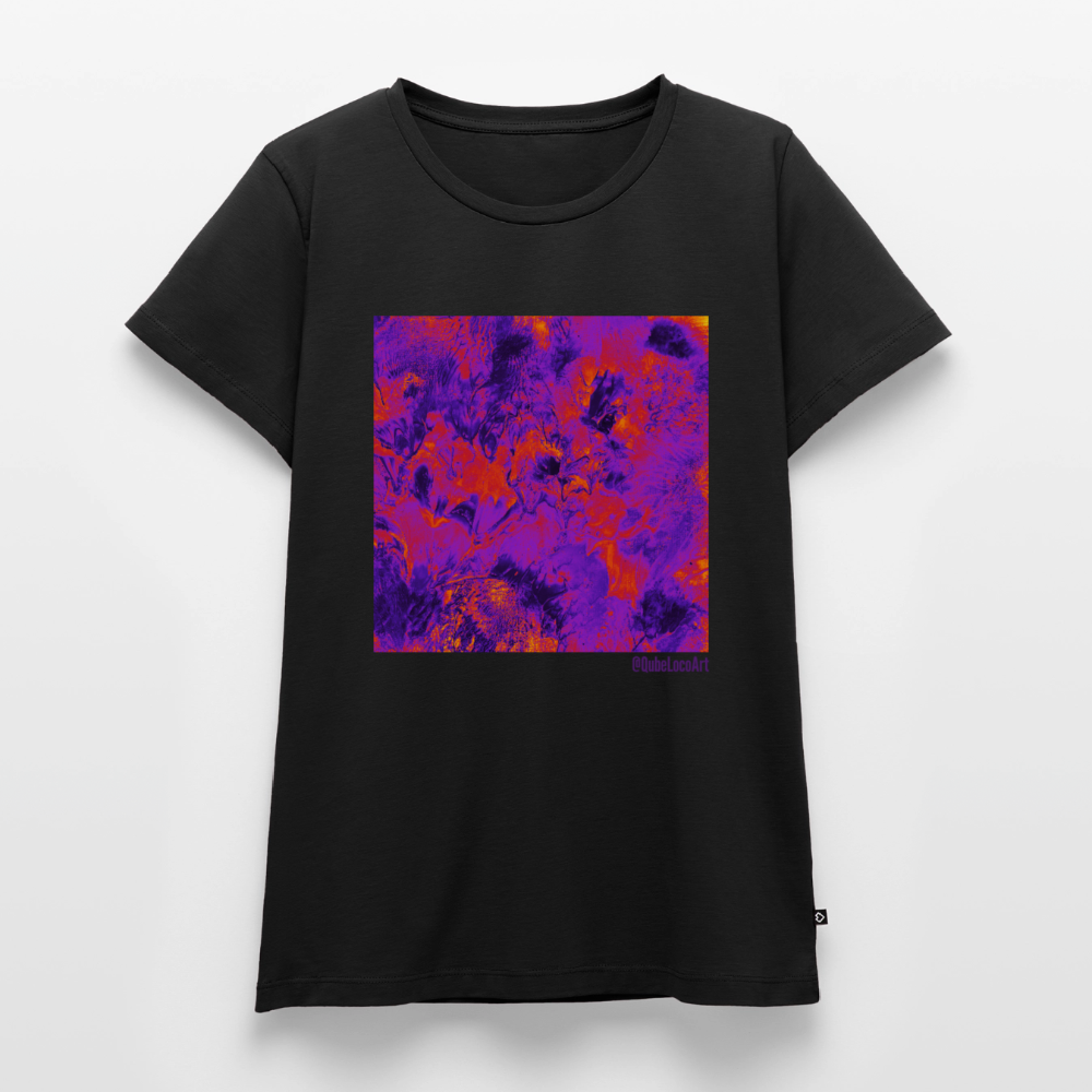 Frauen Premium T-Shirt "Ignis" - Schwarz