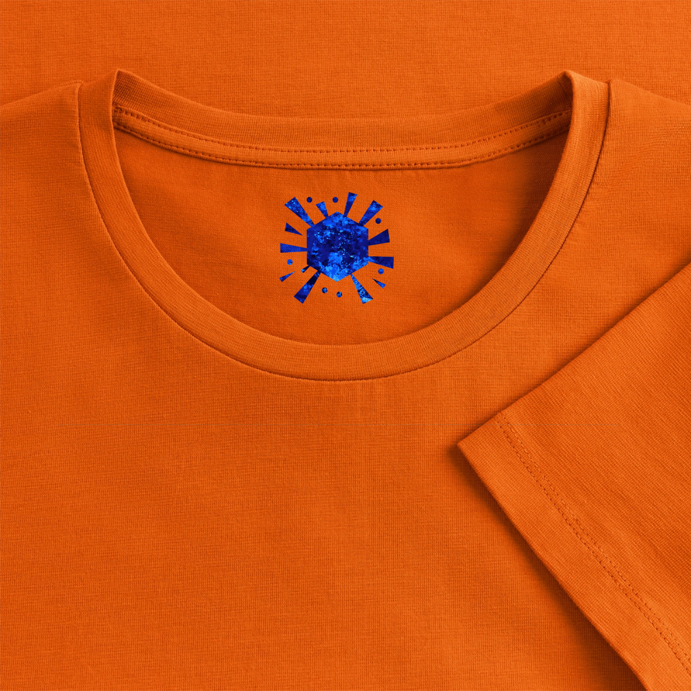Frauen Premium T-Shirt "Nebula" - Orange 