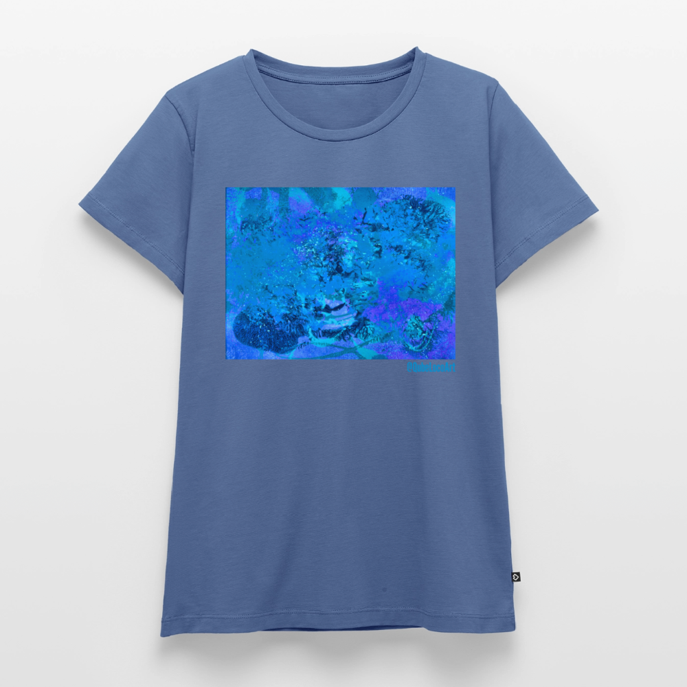 Frauen Premium T-Shirt "Ozeana" - Taubenblau