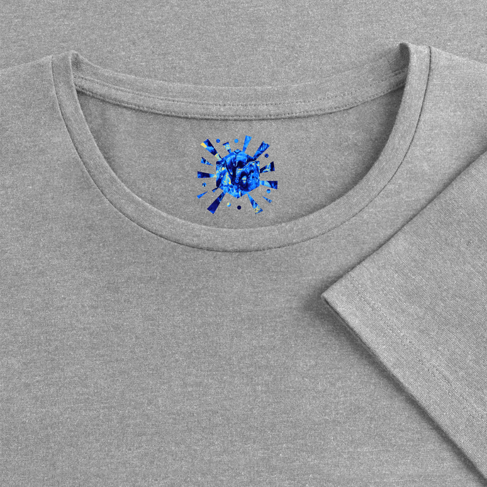 Frauen Premium T-Shirt "Nexus" - Grau meliert