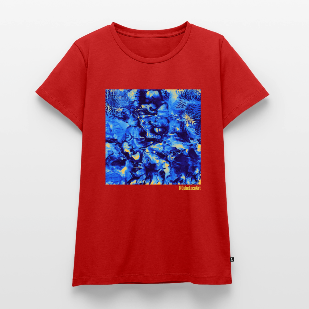 Frauen Premium T-Shirt "Nexus" - Rot