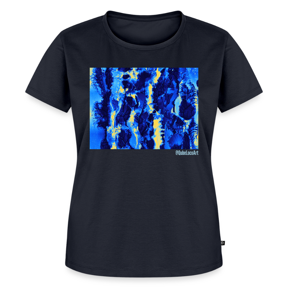 Frauen Premium T-Shirt "Electra" - Navy