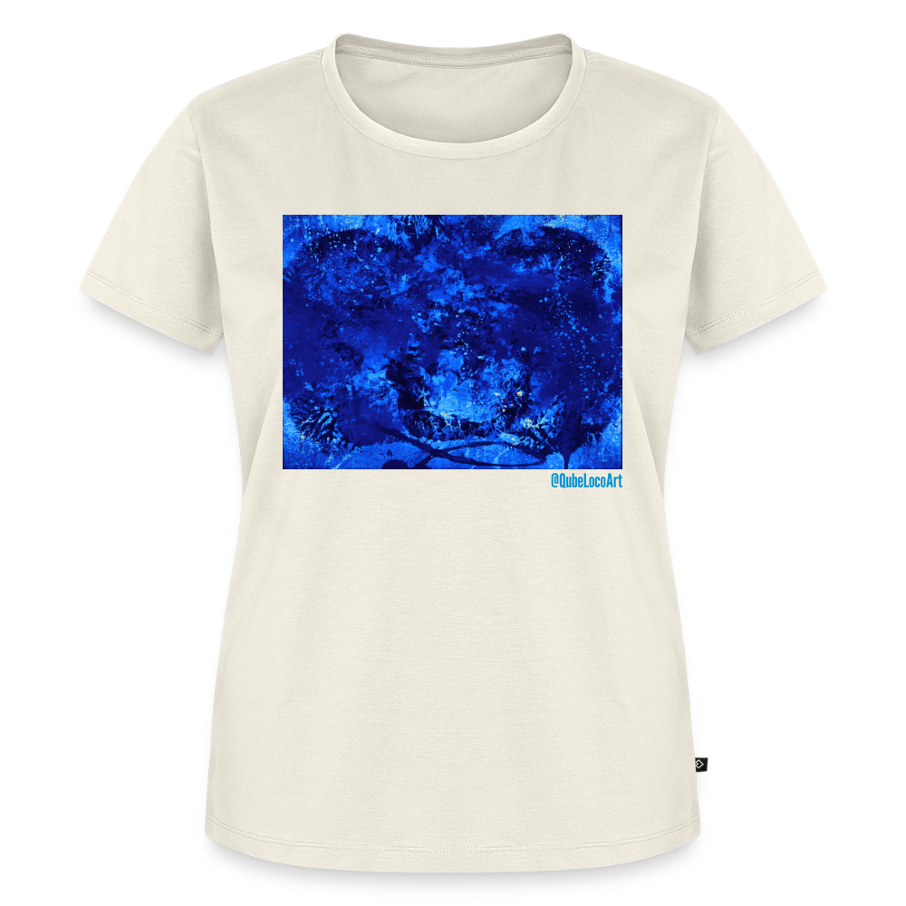 Frauen Premium T-Shirt "Nebula" - Naturweiß