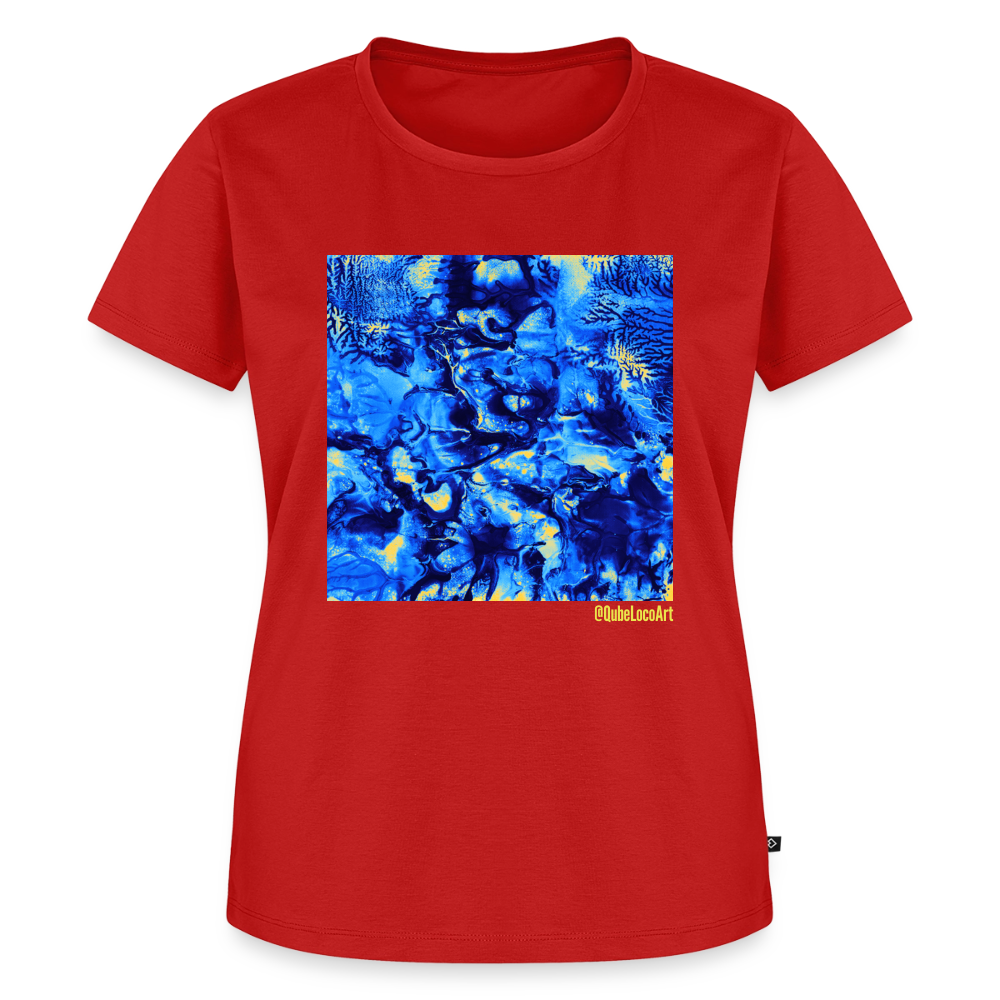 Frauen Premium T-Shirt "Nexus" - Rot