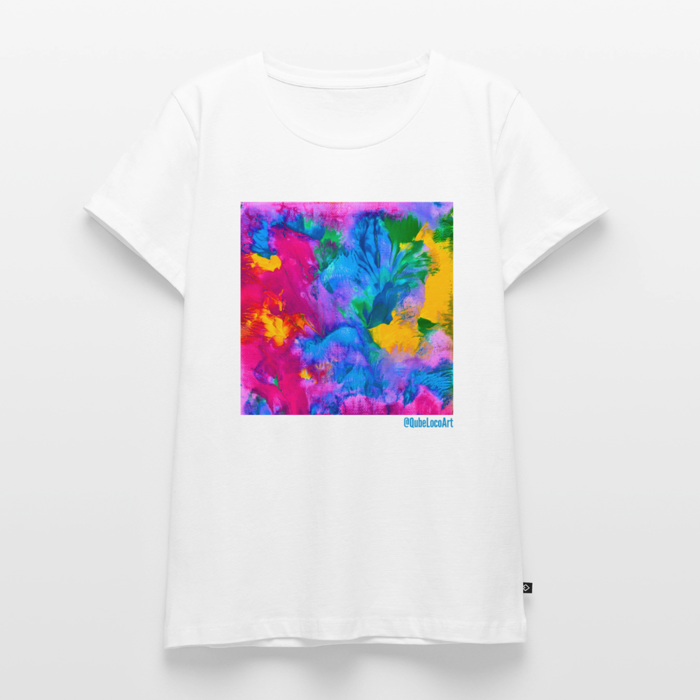 Frauen Premium T-Shirt "Prisma" - Weiß