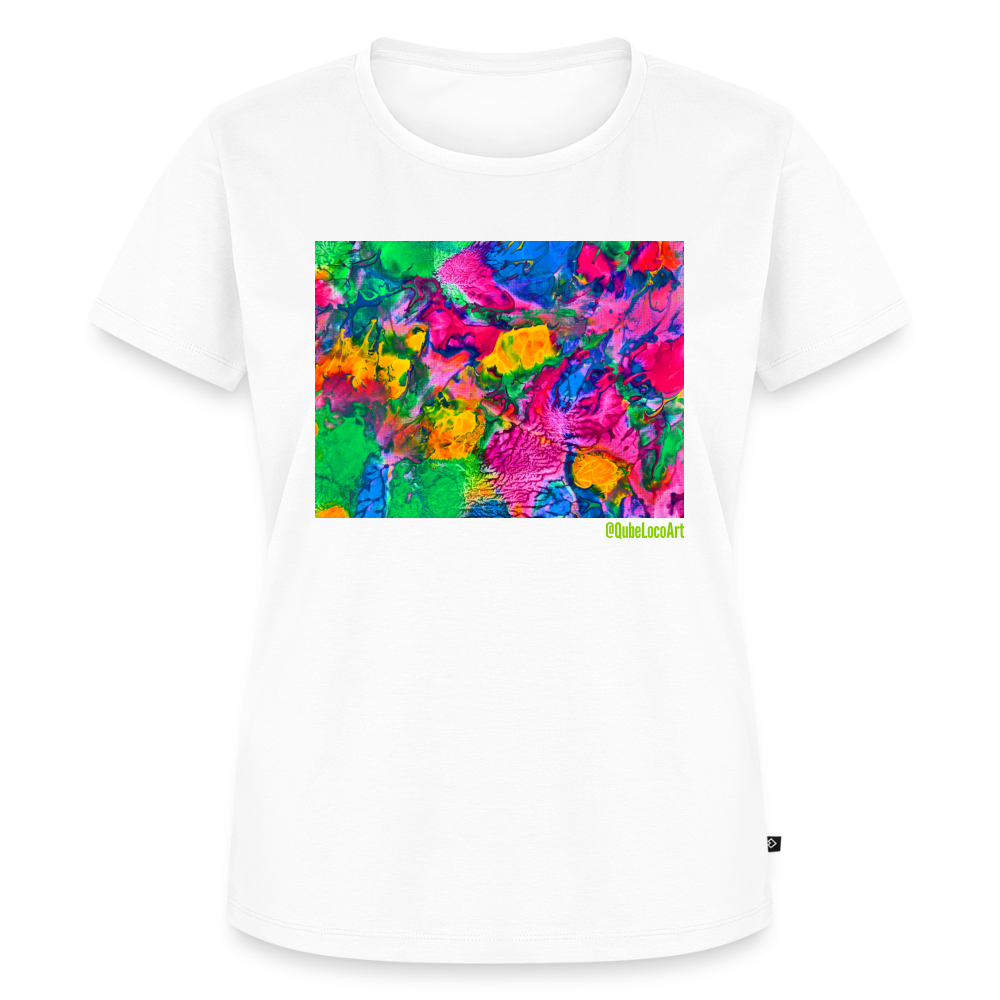 Frauen Premium T-Shirt "Chroma" - Weiß