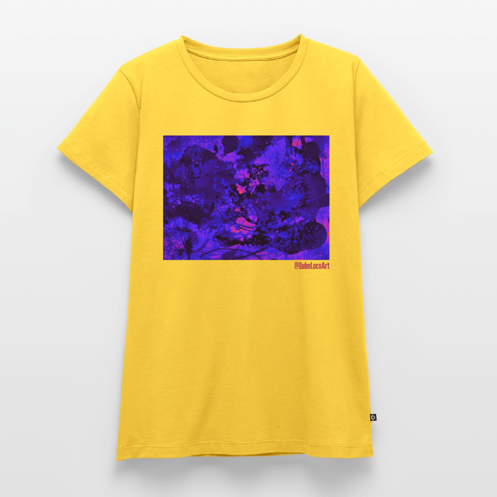 Frauen Premium T-Shirt "Nympha" - Sonnengelb