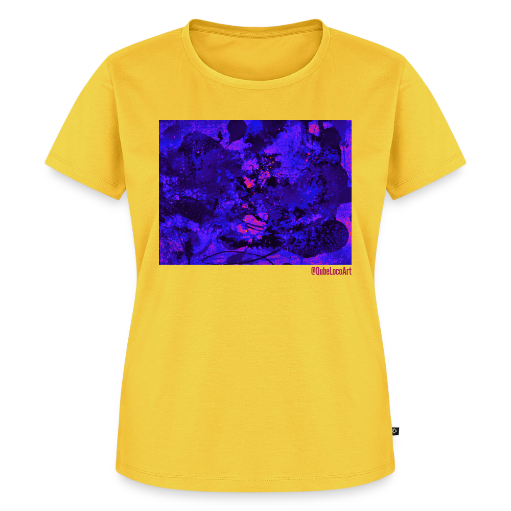 Frauen Premium T-Shirt "Nympha" - Sonnengelb